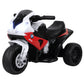 Aosom Kids Motorcycle, 6V Battery Powered Toddler Motorcycle with Headlight, Music, 3 Wheels Electric Motorcycle for Kids, Licensed BMW, Gift for Boys & Girls -Black