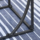 Outsunny Outdoor Mosaic Side Accent Table Indoor Coffee End Table C Shape Frame Patio Plant Stand for Garden Pool