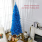 HOMCOM 4FT Artificial Christmas Tree Holiday Xmas Holiday Pencil Tree Decoration with Automatic Open for Home Party, Pink