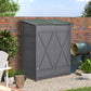 Outsunny 54.75''x29.5''x63'' Garden Storage Shed Asphalt Roof Wooden Timber Double Door Utility Storage House w/ Movable Shelf & Fixed Fittings