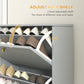 HOMCOM Narrow Shoe Storage with 3 Flip Drawers and Adjustable Shelves, Shoe Cabinet Organizer for 12 Pairs of Shoes, White