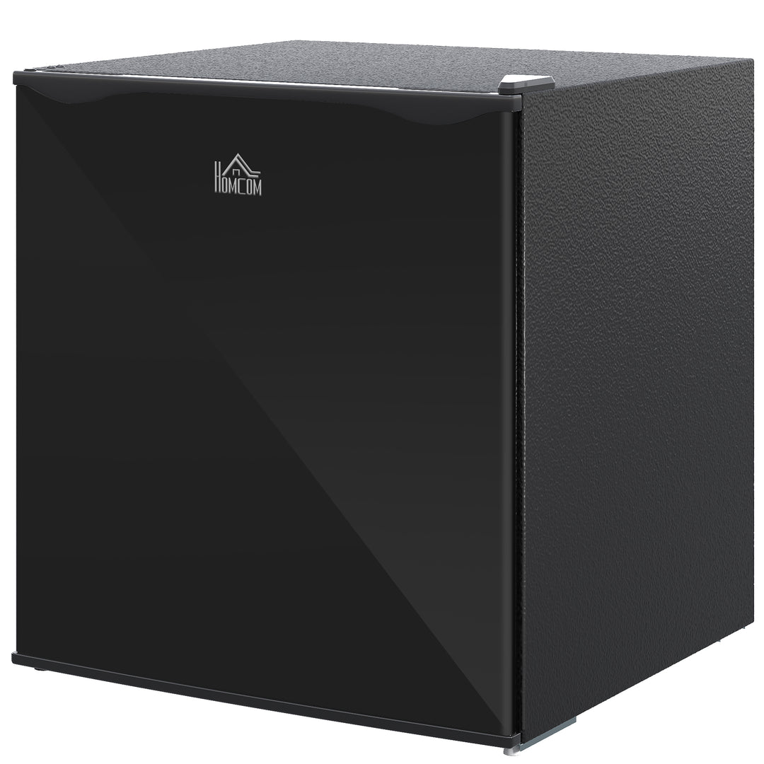 HOMCOM 1.1 Cu. Ft. Mini Freezer, Compact Upright Freezer with Reversible Door, Removable Shelf, Adjustable Temperature, White