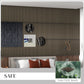 HOMCOM 24"x24" Wood Panels for Wall, 4 Pack Acoustic Panels, Sound Absorbing Slat Wall For Interior Wall Decor, Home, Grey