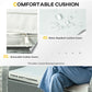 Outsunny 6 PCS Outdoor Rattan Wicker Sofa Set Patio All Weather Furniture w/ Tea Table & Cushion for Backyard Garden Grey