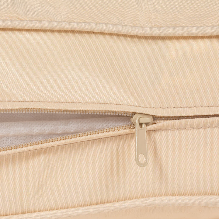 Outsunny Patio Chair Cushions, Thick Deep Seat Outdoor Seat Cushion with Back Cushion, Beige