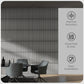 HOMCOM 24"x24" Wood Panels for Wall, 4 Pack Acoustic Panels, Sound Absorbing Slat Wall For Interior Wall Decor, Home, Grey