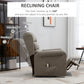 HOMCOM Lift Chair for Elderly, Power Chair Recliner with Footrest, Remote Control, Side Pockets for Living Room, Grey