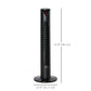 HOMCOM Freestanding Tower Fan Cooling for Home Bedroom with 3 Speed, 12h Timer, Oscillating, LED Sensor Panel, Remote Controller, White