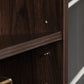 HOMCOM 5-Tier Bookcase, Storage Bookshelf, Display Shelves with Adjustable Shelves for Living Room, Home Office, Nature Wood