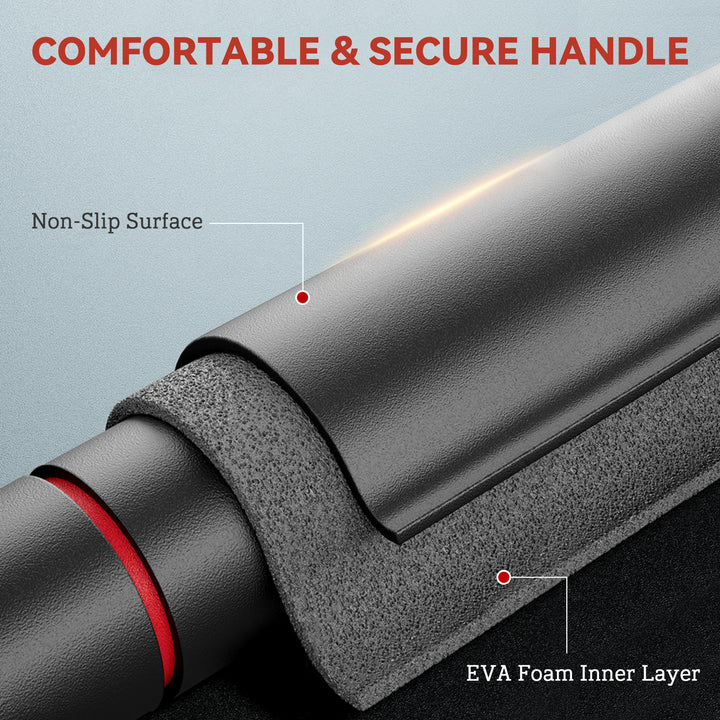 Soozier Pull Up Bar Doorway No Screws, Chin Up Bar with Level Metre, 37.8"-51.2" (96-130cm) Width Adjustable, Max Load 440lbs