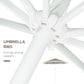 Outsunny 8.7 x 8.7 ft Outdoor Umbrella with Tilt, Vent, Patio Market Table Umbrella Parasol with Fringed Ruffles and Crank, Grey