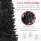 HOMCOM 4FT Artificial Christmas Tree Holiday Xmas Holiday Pencil Tree Decoration with Automatic Open for Home Party, Pink