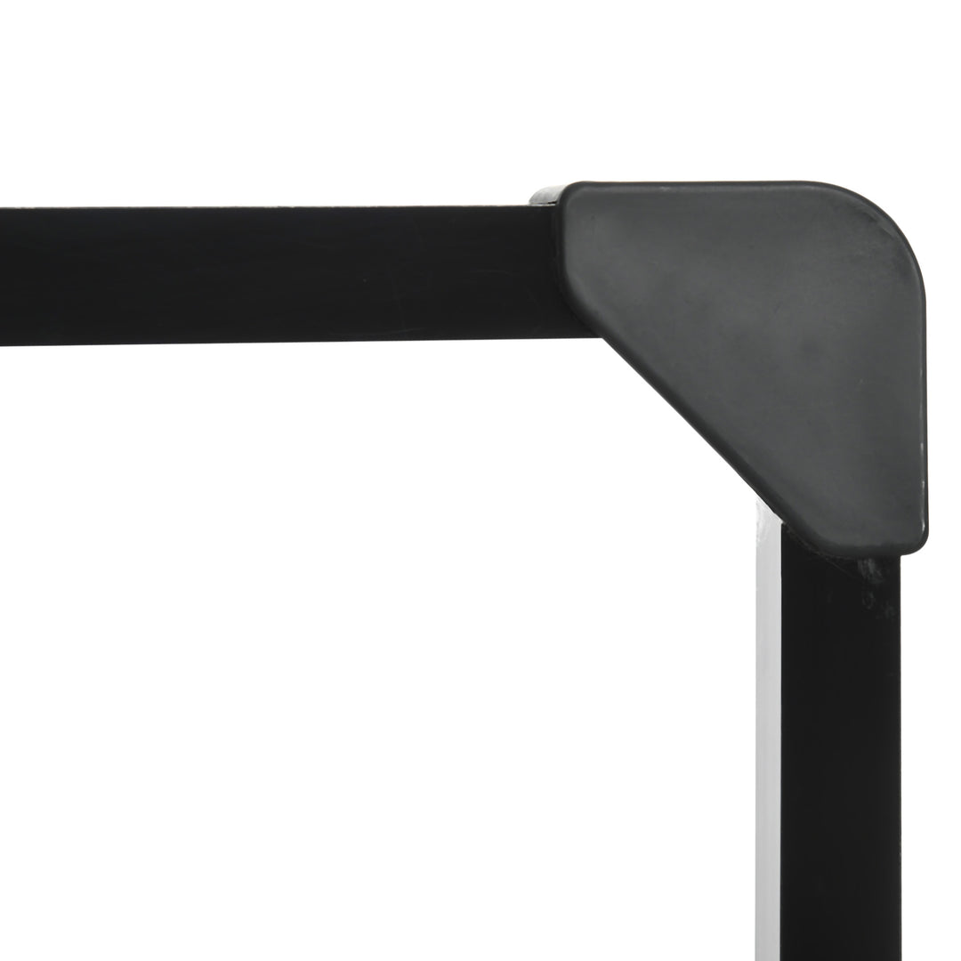 Soozier Wall Mounted Basketball Hoop, Mini Basketball Hoop and Backboard for Kids and Adults