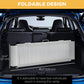 HOMCOM 4' Portable Wheelchair Ramp Aluminum Threshold Mobility Single-fold for Scooter with Carrying Handle