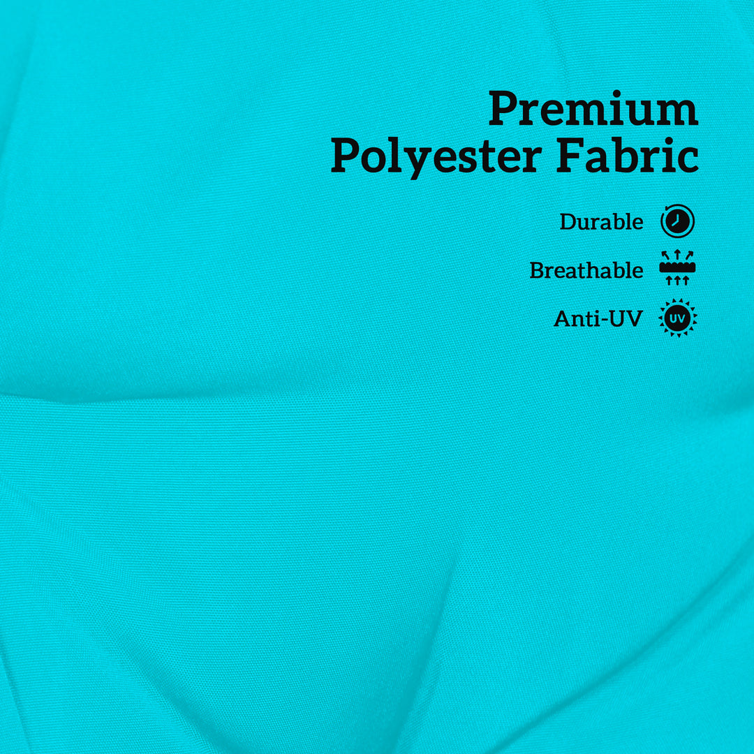 Outsunny 2 Seater Garden Bench Cushion, Soft Thick Outdoor Non-Slip 2 Seater Soft Pad With Backrest for Garden Patio, 52" x 43" x 4", Dark Grey