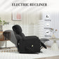 HOMCOM Lift Chair for Seniors, Microfibre Upholstered Electric Recliner Chair with Remote, Quick Assembly, Grey