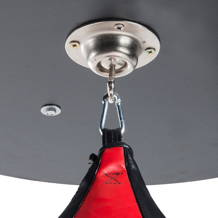 Soozier Adjustable Height Free Standing Boxing Bag Set with 6 Suction Cups and Boxing Gloves, for Exercise Training