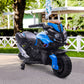 AOSOM Kids Electric Motorcycle Ride-On Toy 6V 3 km/h Max Speed for Kids 18 - 48 months Blue