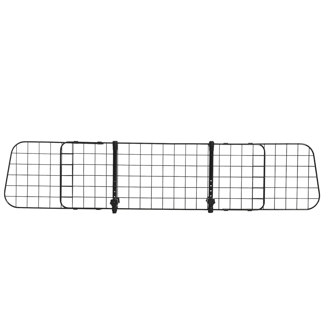 PawHut Adjustable Dog Car Barrier, Heavy Duty Dog Fence Car Safety Guard Gate for SUV, Vans, Trucks