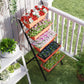 Outsunny 5-Tier Raised Garden Bed with 5 Planter Box, Outdoor Plant Stand Grow Containers with Leaking Holes, Brown