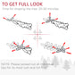 HOMCOM 6FT Artificial Christmas Tree Xmas Pencil Tree Holiday Home Indoor Decoration with Foldable Black Stand for Party, Green