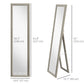 HOMCOM 15" x 62" Full Length Mirror for Bedroom, Free Standing Dressing Mirror, Wall Mirror for Living Room, Grey