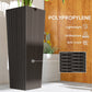 Outsunny Set of 2 Tall Planters for Outdoor Plants with Drainage Holes, Outdoor Flower Pots for Entryway, Patio and Deck