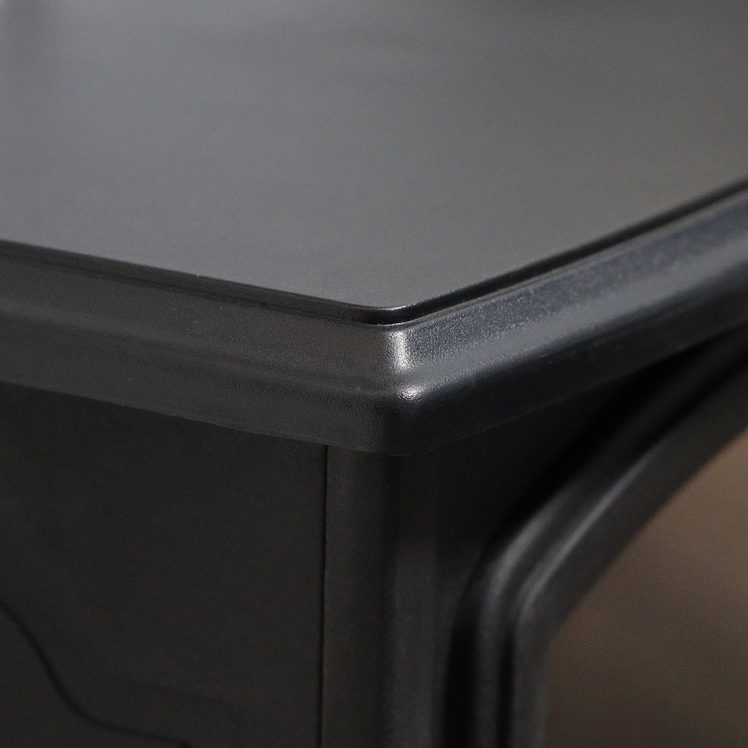 HOMCOM Electric Fireplace Heater, Freestanding Fireplace Stove with Realistic Flame Effect, Overheat Safety Protection, 750W/1500W, Black