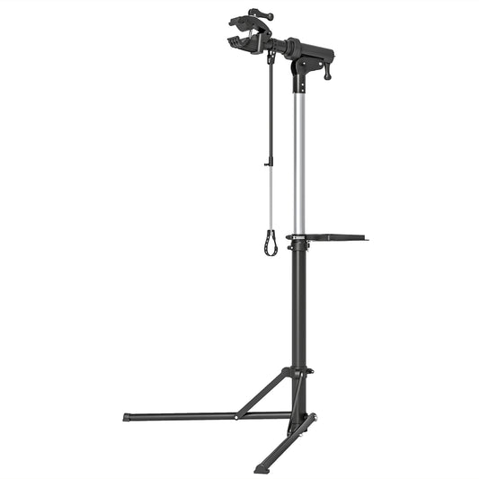 HOMCOM Bicycle Repair Stand Max 88 lbs, Bike Fixing Stand, Height Adjustable, Foldable and 360Â° Rotatable for Road Bike, Mountain Bike, E-Bike