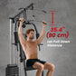 Soozier Multi-Exercise Home Gym Station with 99lbs Weight Stack, for Full Body Workout