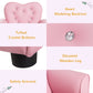Qaba Kids Mini Princess Sofa Toddler Chair Children Upholstered Tufted Armchair Activity Couch Reclining Seat Boys Girls Furniture Pink