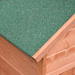 Outsunny Wood Garden Shed Outdoor Tool Storage Cabinet Hutch Lockable Unit with Double Door and 3 Tire Storage Shelves