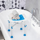 HOMCOM Height Adjustable Shower Chair, 16.7"W Aluminum Shower Stool for Inside Shower with Suction Cup Feet, EVA Padded Bath Seat for Senior, Elderly, Disabled