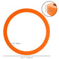Soozier 14ft Trampoline Replacement Pad Trampolining Replacement Jump Bounce Exercise GYM Pad Only Light Orange