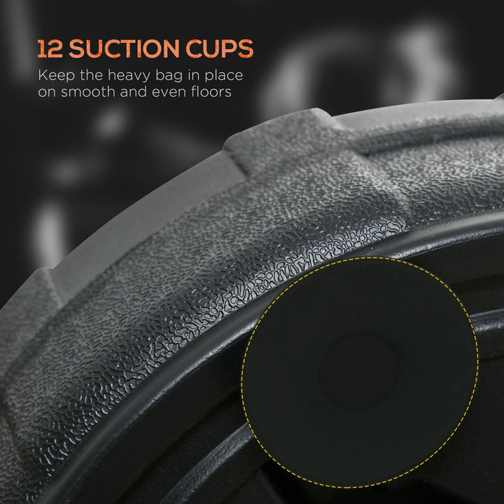 Soozier Adjustable Height Free Standing Boxing Bag Set with 6 Suction Cups and Boxing Gloves, for Exercise Training