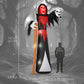 Outsunny 12 FT Halloween Inflatable Grim Reaper, Blow Up Garden Decor with Built-in Lights for Halloween Party Indoor, Outdoor