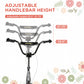 Aosom Kids Kick Scooter for 5+ Year Old, Kids Ride on Toy w/ 16'' Inflatable Wheel Dual Brakes, Black