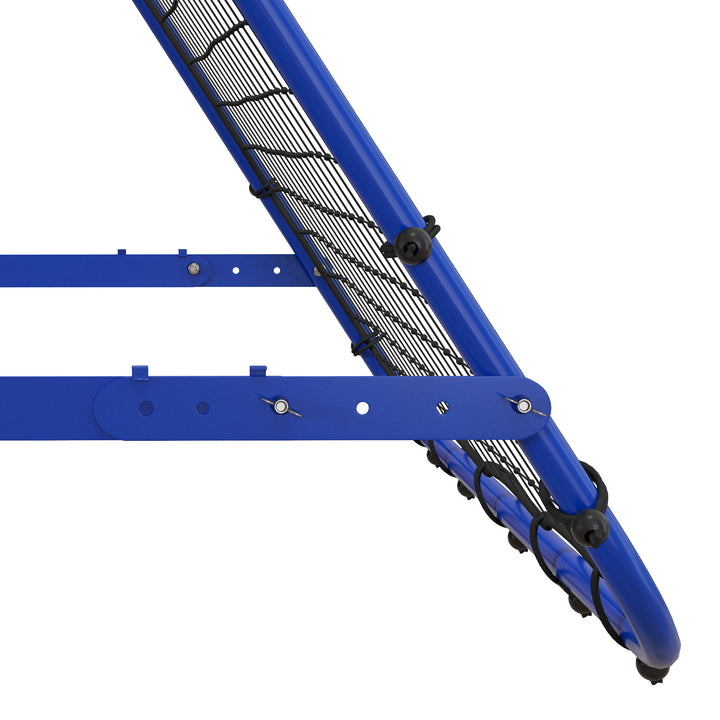 Soozier Volleyball Rebounder Net, Adjustable Soccer Rebounder, Baseball Volleyball Training Equipment Aid, Red