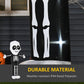 HOMCOM 10ft Halloween Inflatable Skeleton Ghost Decoration, LED Lighted for Home Indoor Outdoor Garden Lawn Decoration Party Prop