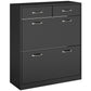 HOMCOM Narrow Shoe Storage with 2 Flip Drawers and Adjustable Shelves Shoe Cabinet Organizer for 12 Pairs of Shoes, White