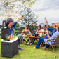 Outsunny 50 Liter Car Refrigerator Portable Freezer 12/24V Electric Cooler Box for Camping, Travel, Picnic, Down to -20â„ƒ