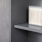 kleankin Bathroom Mirror Cabinet, Wall Mounted Medicine Cabinet with Door and Shelves, White