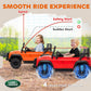 Qaba Land Rover Licensed Kids Ride on Truck with Remote Control, Spring Suspension, LED Lights, 3 Speed, Dark Green