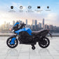 AOSOM Kids Electric Motorcycle Ride-On Toy 6V 3 km/h Max Speed for Kids 18 - 48 months Blue