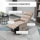 HOMCOM Lift Chair for Elderly, Power Chair Recliner with Remote Control, Side Pockets for Living Room, Dark Grey