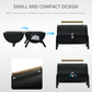 Outsunny 23" Portable Tabletop Steel Charcoal Grill Foldable Outdoor BBQ Camping Picnic Cooker Barbecue Smoker with Air Vent Black