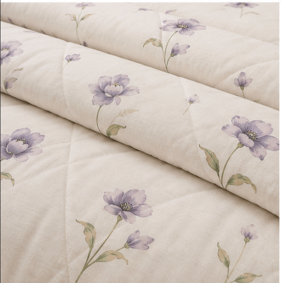 Aarniva Breathable Polyester Comforter Set | King/Queen | 250 GSM | Ultra-Soft & Cozy | Design Patterns | Includes 2 Pillow Covers