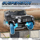 Aosom Mercedes Benz G500 Licensed 12V Kids Ride on Car with Remote Control, Music, Lights, MP3 for 37-96 months, Black
