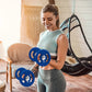 Soozier 2 x 6.6lbs Standard Weight Plates with Easy-Grip Handles, 1" Holes, for Home, Gym, Weight Lifting and Strength Training