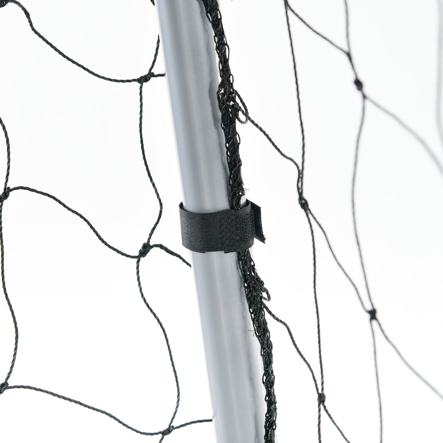 Soozier 10ft x 6.5ft Soccer Goal, Soccer Net for Backyard with Ground Stakes, Quick and Simple Set Up